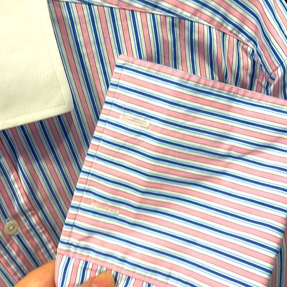 Polo by Ralph Lauren Regent Classic Fit French Cuff Shirt - Picture 4 of 5